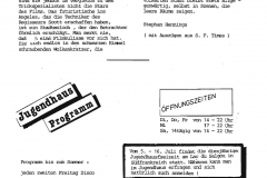 1. Vaihinger Jugendhaus-Zeitung | Filmkritik - Fortsetzung von Seite 8, Jugendhaus-Programm | Seite 9 von 10