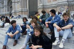 Bologna-Austausch (in Italien): Friedrich Class, Waltraud Mahler, Stefan "Rahmi" Rahm (†), Bernt "Erne" Pitzer, Michael "Micha" Buck, Martin "Hamster" Günther, Petra Greiner (Kempe), Bettina Rott (Hörmann), Sandra Hertneck (Groß)