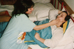 Bologna-Austausch (in Italien): Sandra Hertneck (Groß), Bettina Rott (Hörmann)