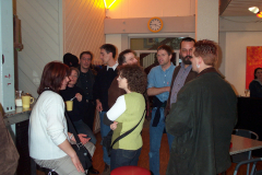 Im Café beim 1. Jugendhaus-Revival